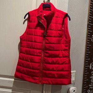 Michael by Michael Kors Women’s Red puffer vest